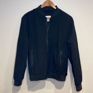 Black Zara Bomber Jacket